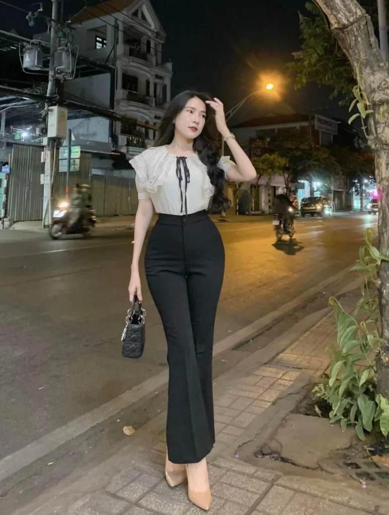 Elegant Black and White Date Night