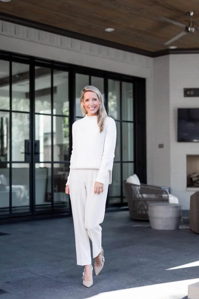 Monochromatic White for Crisp Elegance