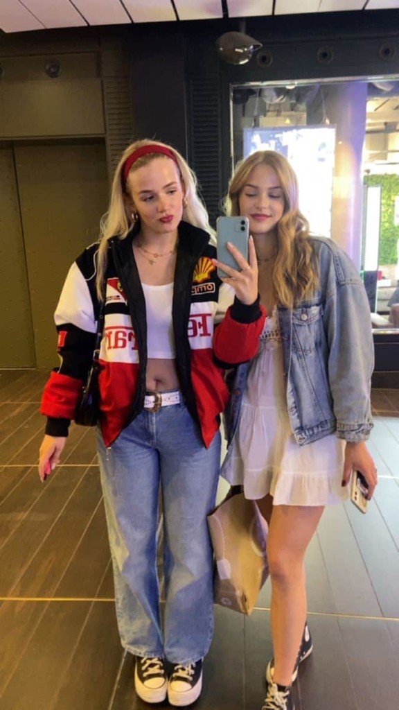 Retro Sporty Chic Meets Dreamy Boho
