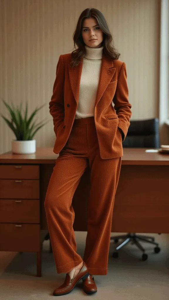 Corduroy Suit
