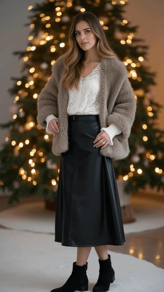 Leather and Lace Luxe
