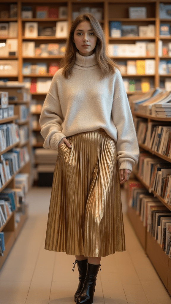 Metallic Mademoiselle
