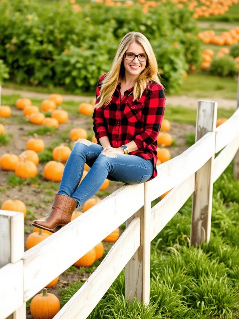 4. Flannel Shirt and Skinny Jeans