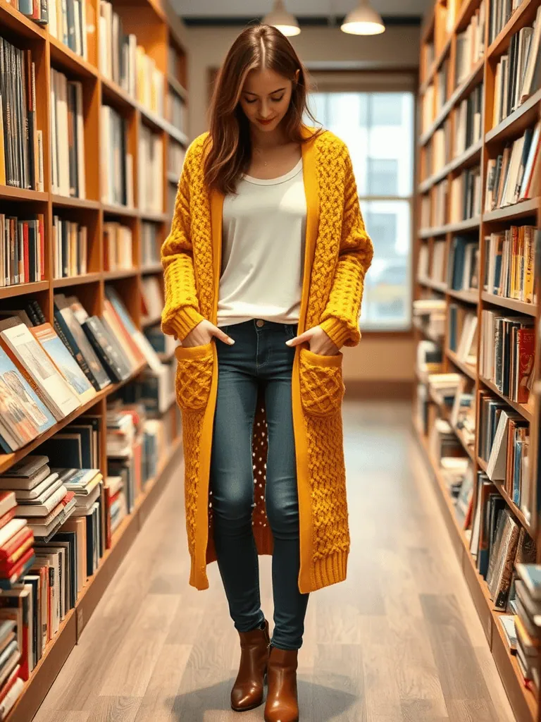 5. The “Cardigan Comeback” Look
