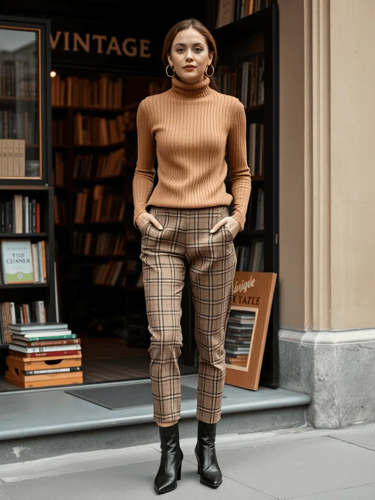 13. The “Turtleneck Takeover” Outfit
