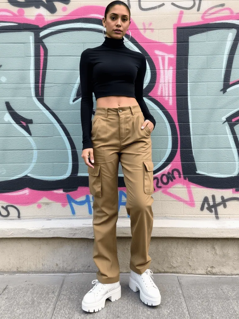 15. The “Cargo Pants Comeback” Look