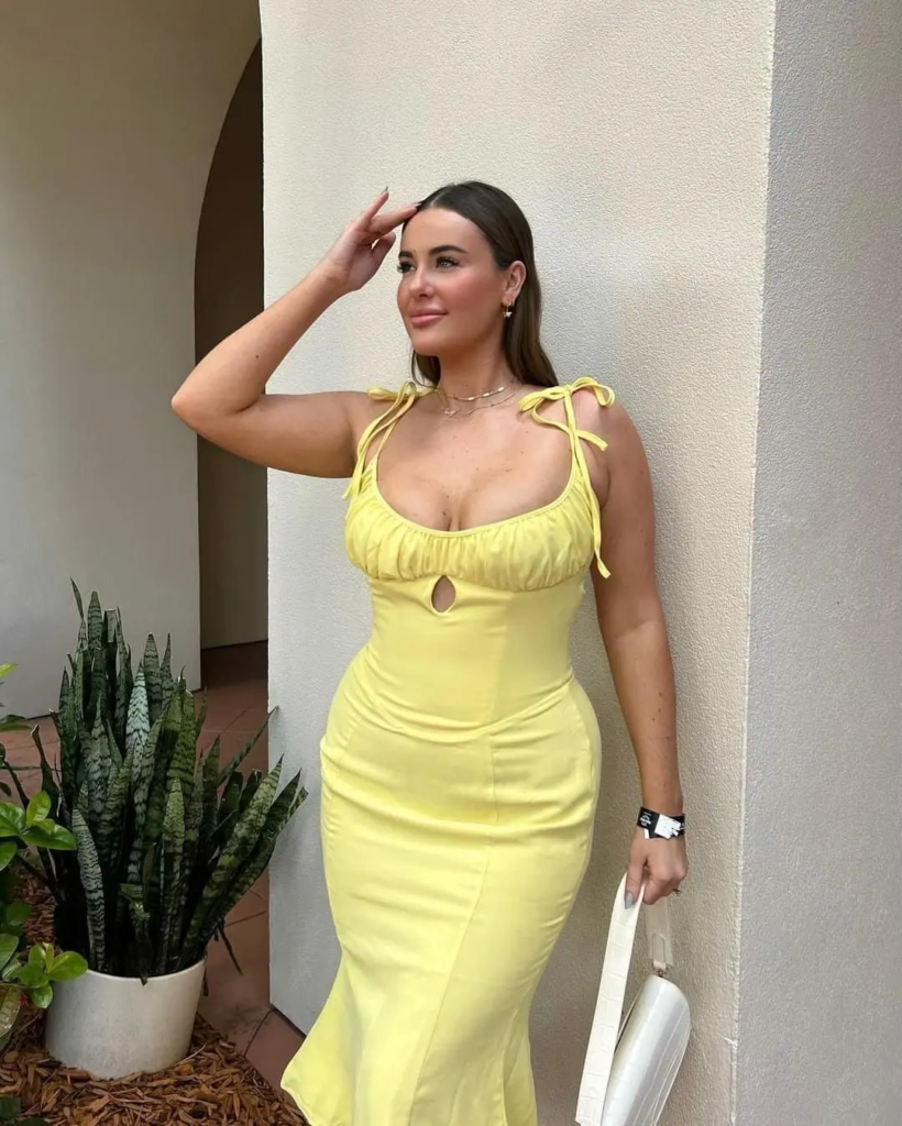 Sunshine Yellow Bodycon Dress
