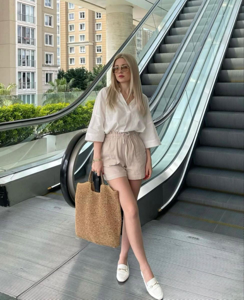 Neutral Tones with Textured Accessories