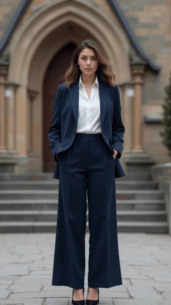Tailored Pantsuit
