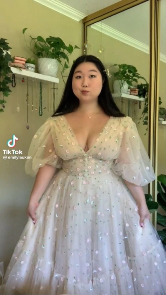 Ethereal Embellished Gown with Puff Sleeves
