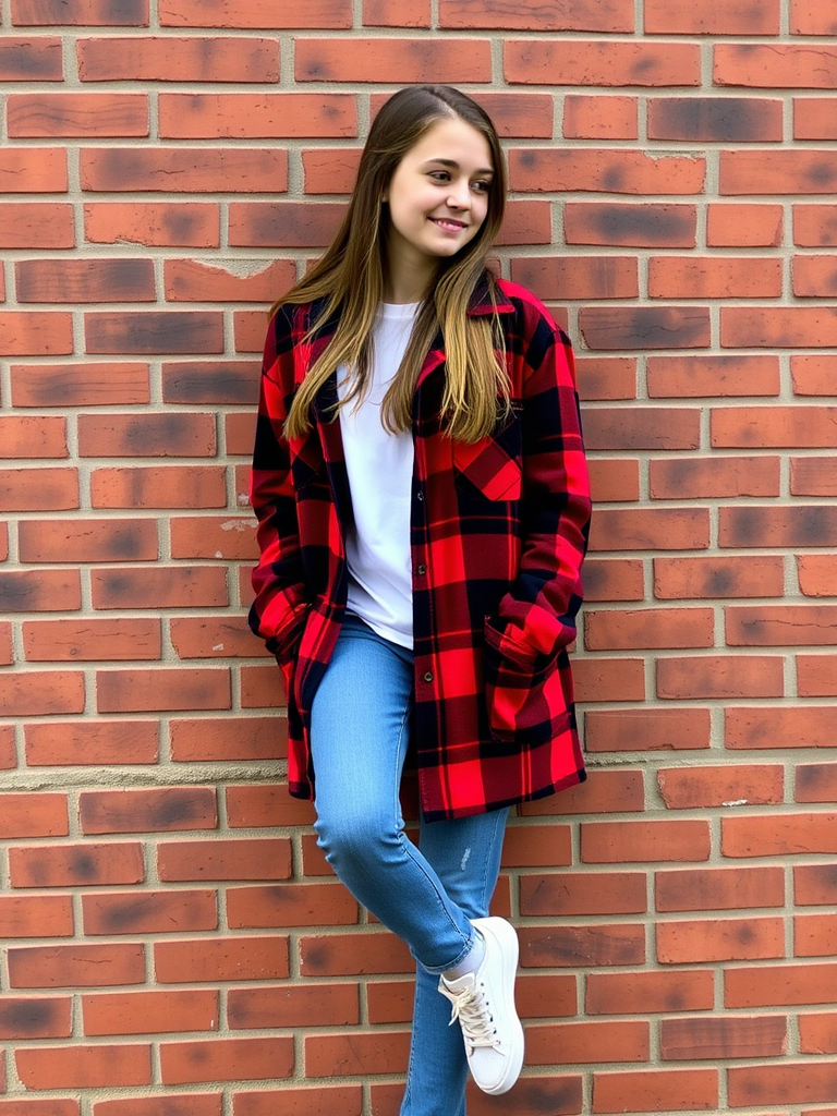 Plaid Shacked and Jeans