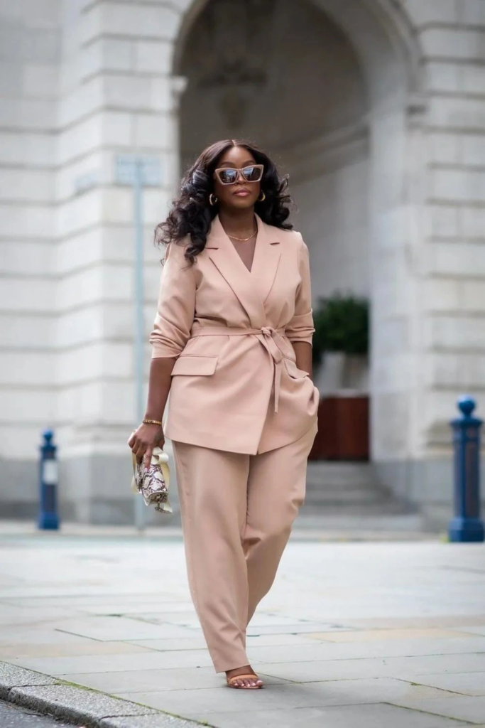 Blush Pink Power Suit Perfection