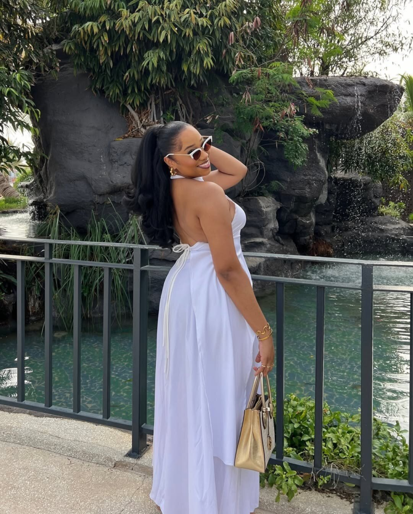 Ethereal Halter Maxi Dress