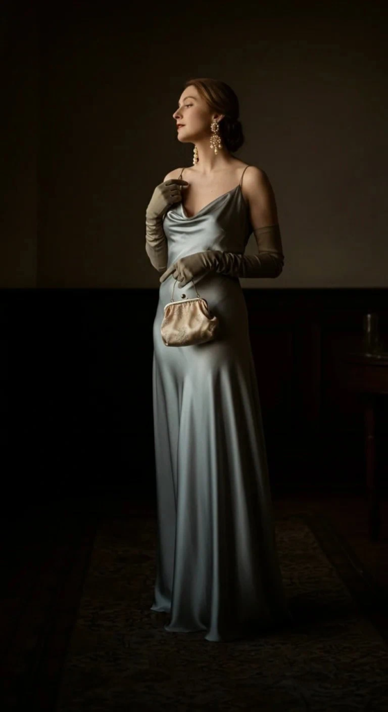 Hollywood Glamour Evening Look